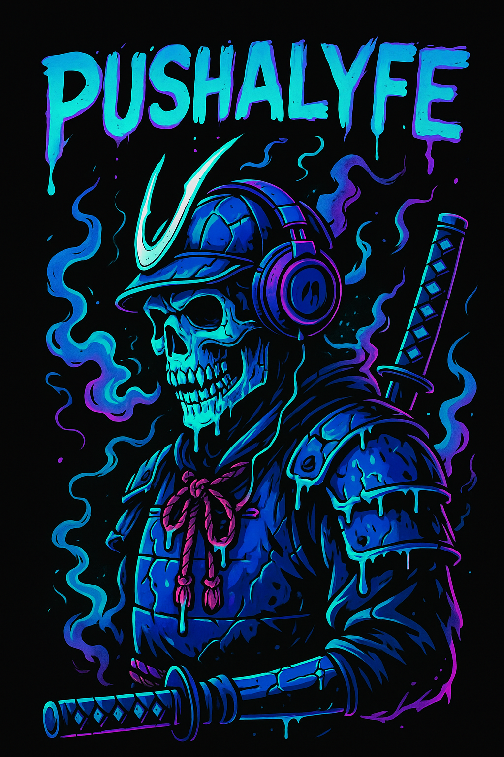 PUSHALYFE Samurai Tee